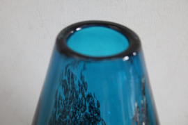 Schott Zwiesel - Blauw glazen Florida vaas door Heinrich Löffelhardt  #1
