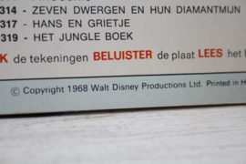 Walt Disney - Jungleboek - Boekje en Mini L.P.