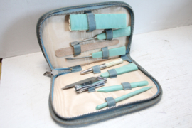 Vintage pedicure / manicure set, jaren '50
