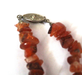 Carnelian, Carneool Ketting