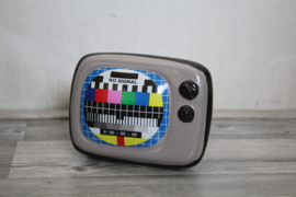 Vintage televisie spaarpot