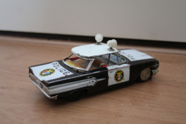 Blikken speelgoed - Ichiko Japan - Politie auto/Police car Chevrolet Impala