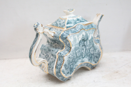 Burgess & Leigh Indian Empire Scenes, theepot met tray