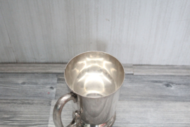 Walker & Hall - Beker / Pint - Art Deco - Verzilverd