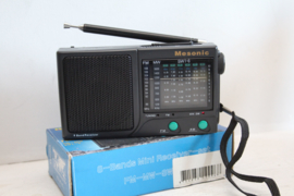 Mesonic - 8 band mini receiver (wereldontvanger)