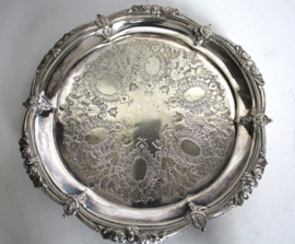 verzilverd - Walker & Hall, serveerschaal