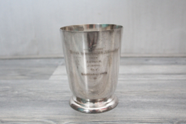 Walker & Hall - Beker / Pint - Art Deco - Verzilverd