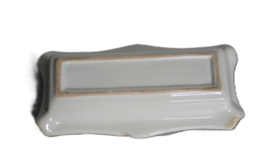 Delfts blauw asbakje, reclame door Lippers radio-televisie, Zwolle