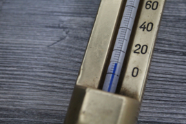 Sika, vintage industriële thermometer