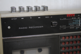 Erres DUX 8432 - Cassetterecorder-speler, Draagbare radio