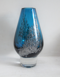 Schott Zwiesel - Blauw glazen Florida vaas door Heinrich Löffelhardt  #1