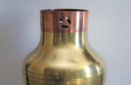 Koperen Art Deco vaas