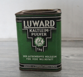 Antiek blik vroeg 20e eeuw - Luward Kalteleim pulver