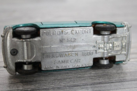 Politoys 1:43 - Model stationwagon - Volkswagen 1600 Familcar
