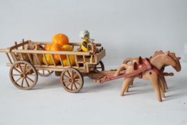 Playmobil vintage wagen met pompoenen