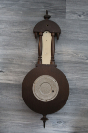 Vintage Barometer met thermometer