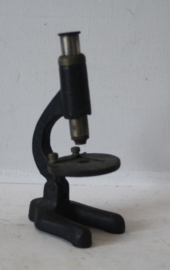 Antieke microscoop (klein veld model) 19e eeuw