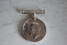 WWI George V medaille - PTE J.W. Dickingson, West York - V. Konikrijk