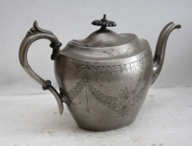 H Fisher & Co Sheffield - Antieke theepot