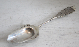 Zilveren suikerlepel - Nederlands antiek