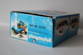 Playmobil blauwe auto 1980 - nr 3210