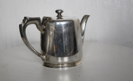 Art Deco verzilverde theepot