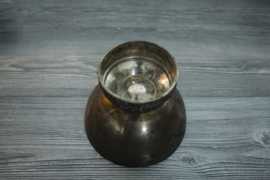 5 Messing ijs/sorbet cups(ooit verzilverd)