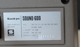 Sankyo Sound 600 - 8 mm film projector