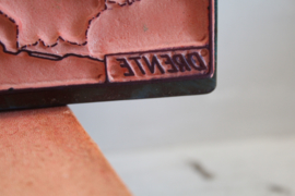 Schoolstempel - Landkaartstempel Drenthe