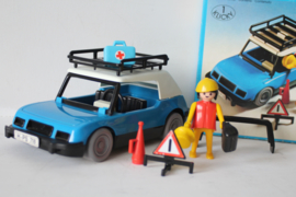 Playmobil blauwe auto 1980 - nr 3210