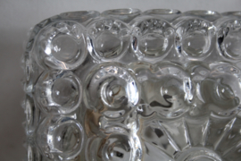 Vintage blank glazen plafonniere