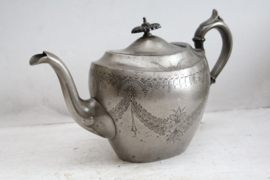 H Fisher & Co Sheffield - Antieke theepot