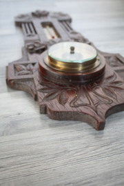 Art Nouveau - weerstation/barometer