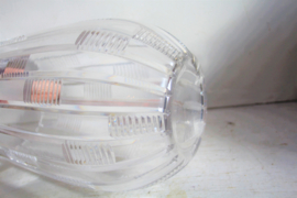 Kristal,  Art Deco - punchbowl / voorraad pot