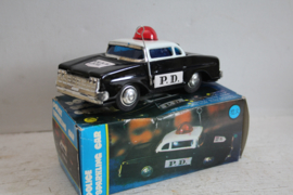 Blikken speelgoed - Politie auto, MF900