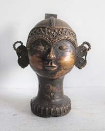 Bronzen buste - Orissa India