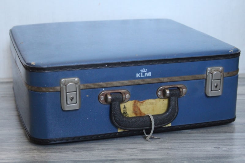 Ecologie Ongeautoriseerd Oeps Vintage KLM Koffer | Reclame en Emaille borden | SpecialVintage