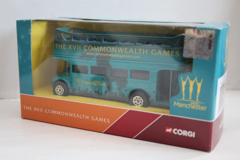 Corgi CC82307 de 2002 Commonwealth Games Manchester Open Top Routemaster