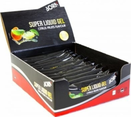 BORN | Super Liquid Gel - Citrus Fruits- Energy Gel - 12 x 55 ml