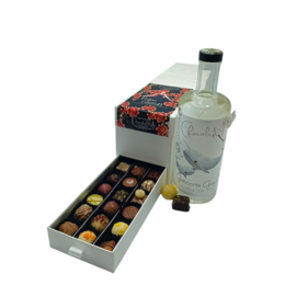 Ladebox Pralines + fles neutraal