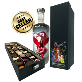 Luxe giftset: Mon Bon Bon Cherry 0,7 & Pralines