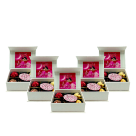 Mini 5x6 Handgemaakte Chocolade bonbons voor geboorte baby