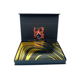 PRALINES(54)—extra groot-zwart-Luxe magneetbox-