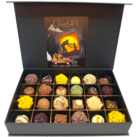 Luxe handgemaakte chocolade voor mannen(24)-bonbons medium