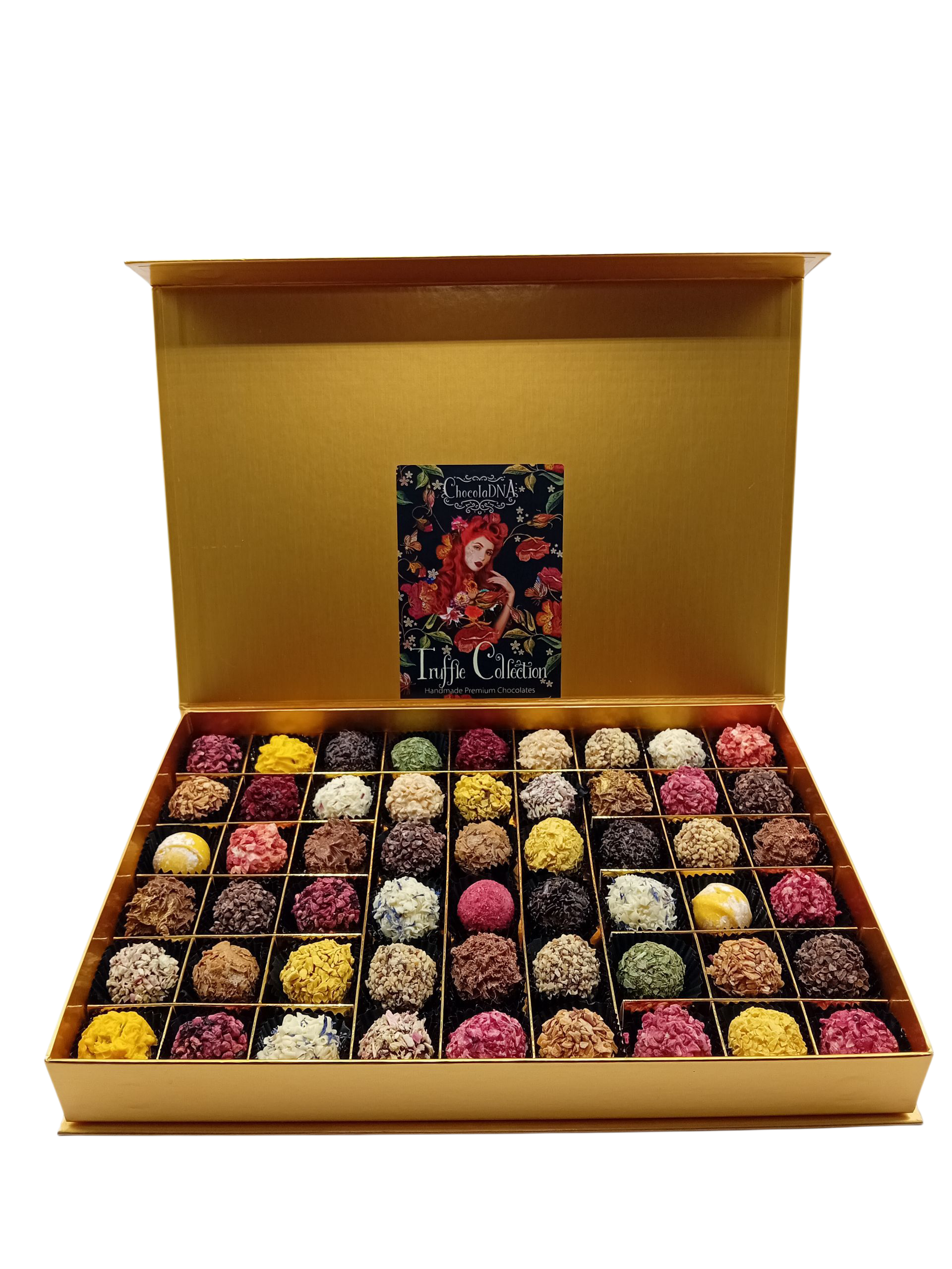 Handgemaakte Chocolade-Bonbons -Truffels - heel groot