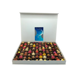 Luxe doos Handgemaakte ambachtelijke bonbons Halal Chocolade - mega