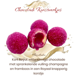 Bonbons Melk en Witte Chocolade met Alcohol
