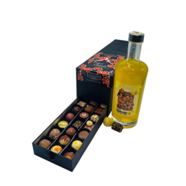 Ladebox Pralines + fles Limoncello