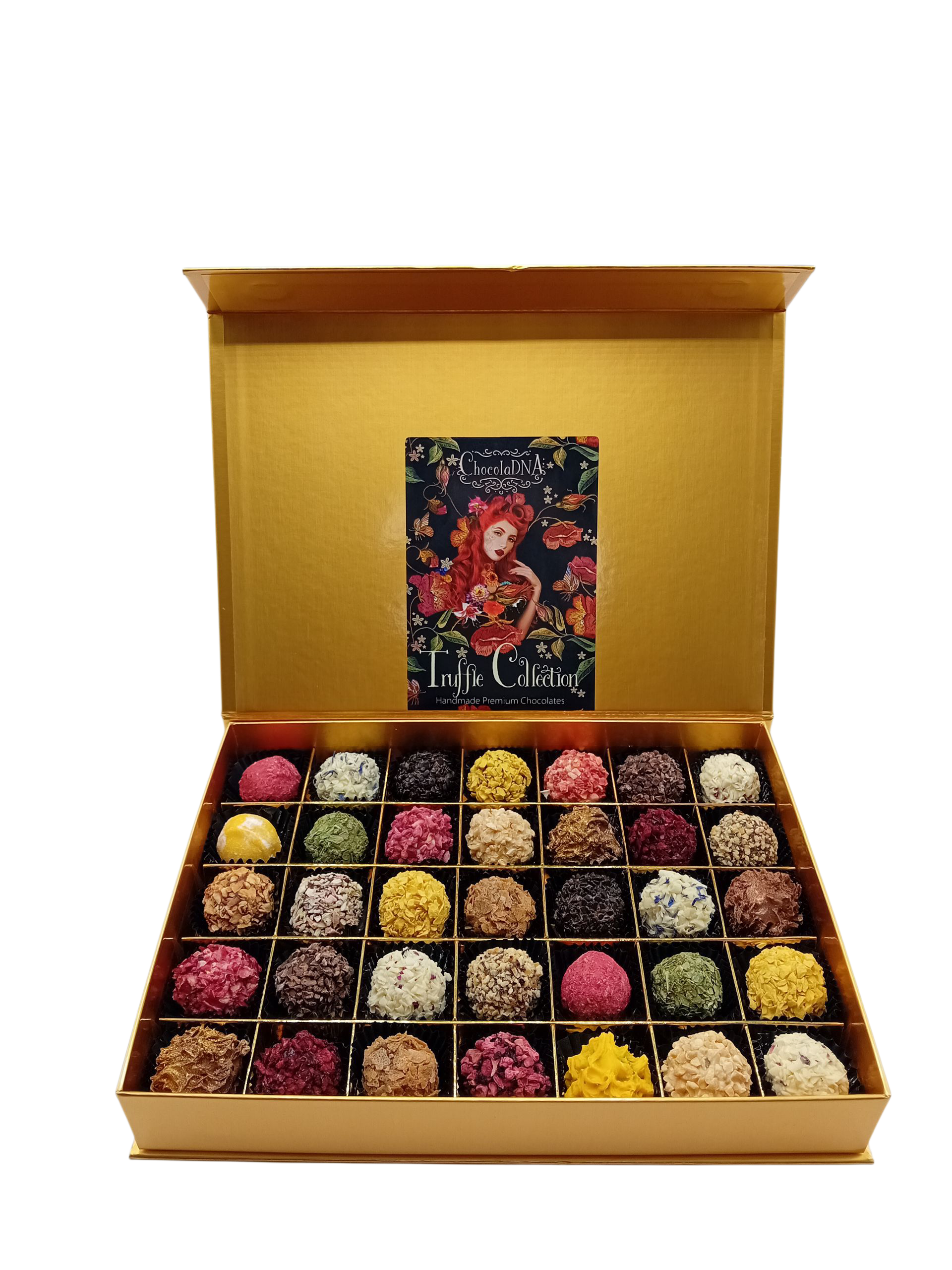 Handgemaakte Chocolade-Bonbons -Truffels - groot
