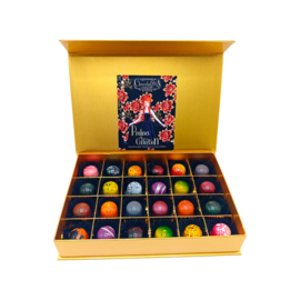 PRALINES(24)-medium-zwart-Luxe magneetbox